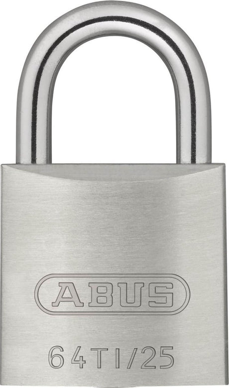 Abus Vorhängeschloss Titalium 64ti 25 Grau - 25mm