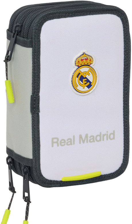 Real madrid cf real madrid gevuld etui champions - 37 stuks - 19,5 x 12,5 x 5,5 cm - polyester