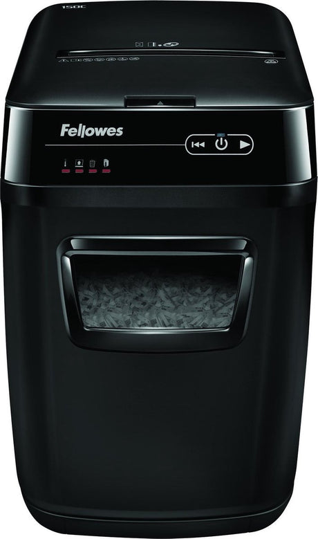 Shredder Fellowes Automax 150c Chips schwarz, grau