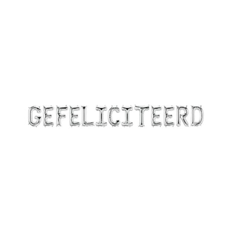 Paperdreams Folienballongirlande – herzlichen Glückwunsch