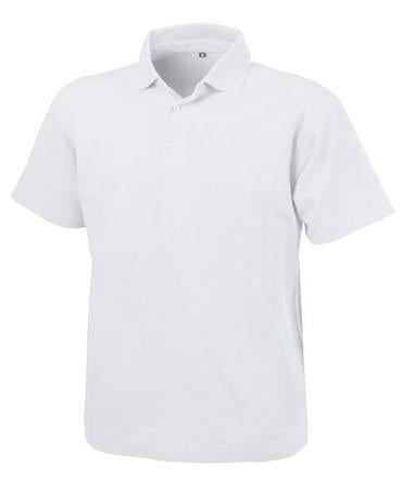 Dassy Poloshirt Leon Baumwolle weiß m