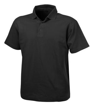 Dassy Poloshirt Leon Baumwolle schwarz s
