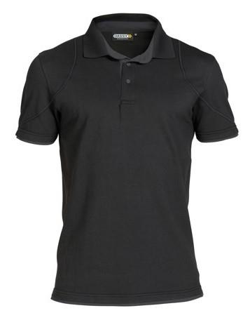 Dassy Polo Orbital schwarz grau m