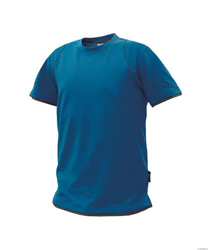 Dassy T-Shirt kinetic azurblau grau 3xl