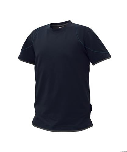 Dassy T-Shirt Kinetic Marinegrau l