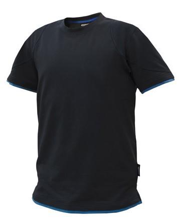 Dassy T-Shirt kinetic schwarz azurblau xxl