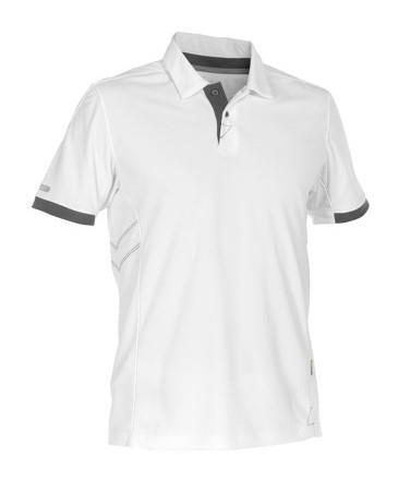 Dassy Polo Traxion weiß grau l