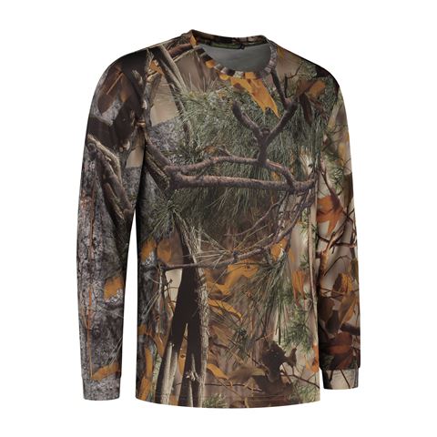 Stealth Gear T-Shirt Long Sleeve Camo Bosprint Größe l