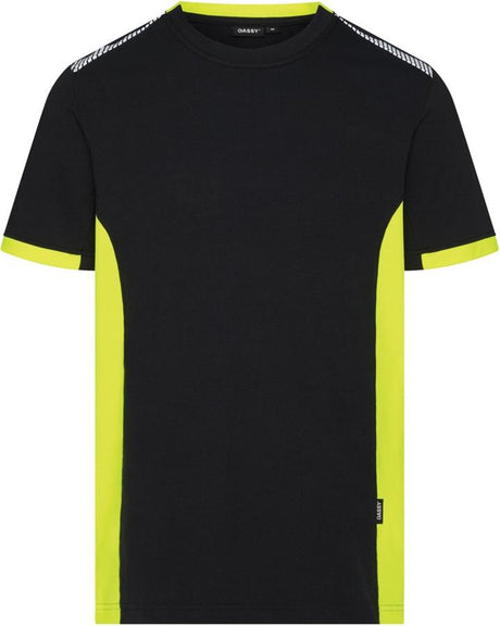 Dassy Poloshirt Veracruz Nachtblau fluoreszierendes Gelb XL