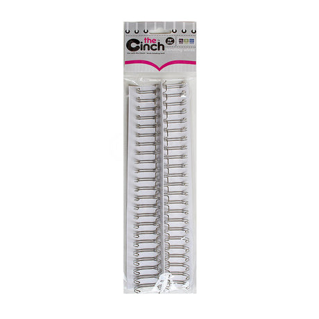 Wir sind Hersteller • Cinch-Bindedrähte 1,9 cm silber