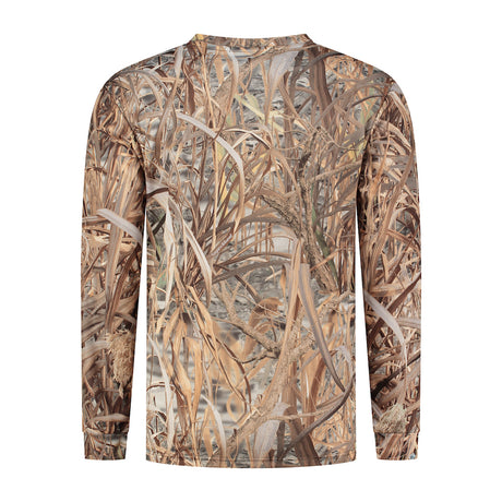 Stealth Gear T-Shirt Langarm Camo Rietprint Größe m