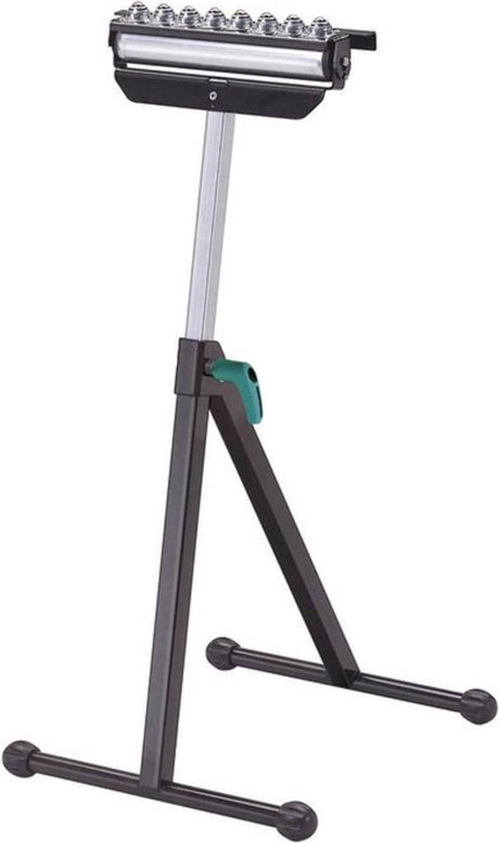 Wolfcraft - Klappbarer Sägebock - Bock - Kappsägenbasis - 50 kg 63-100 cm - Universal-Rollenständer - 6102300 - 10 Jahre Garantie