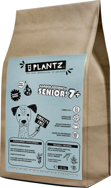 Henart plantz® senior - Hundefutter - vegan - hypoallergen - 10 kg