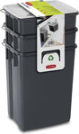 Curver-Set Abfallbehälter 2x10l + 6l Abfallbehälter-Set