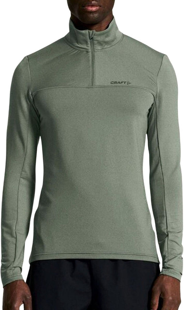 Craft gain midlayer longsleeve heren - leaf | maat: s