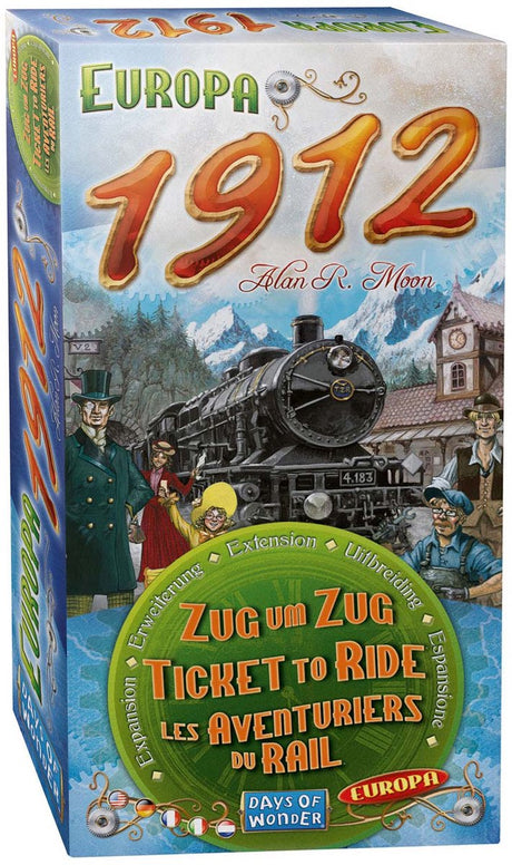 Days of Wonder Ticket to Ride – Europa 1912 – mehrsprachig – Erweiterungsset für Ticket to Ride Europa