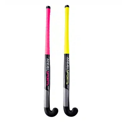 Angel Sports Hockey-Set rosa und gelb 33''