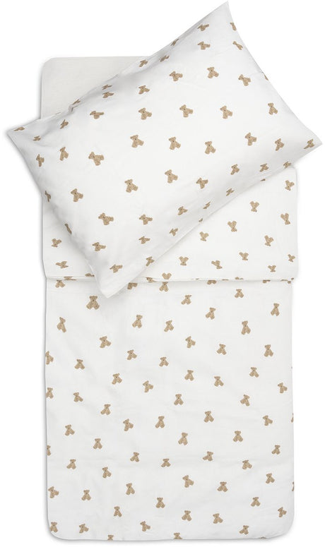 Jollein dekbedovertrek met sloop - 100x140cm - mini teddy bear