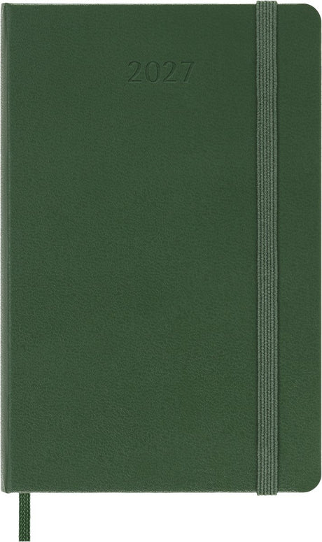 Moleskine 12-Monats-Tagebuch – 2027 – täglich – Tasche – Hardcover – Myrtengrün