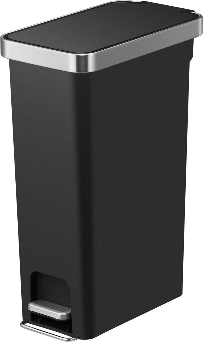 Eko Hana Treteimer 40l schwarz schlank