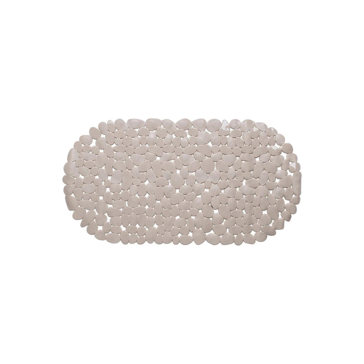 Wicotex Badematte Anti-Rutsch-Steine 68x35cm Taupe