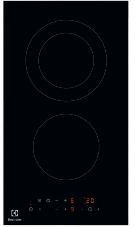 Electrolux lhr3233ck Cerankochfeld 30 cm 2 Brenner schwarz