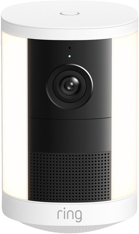 Ring spotlight camera 2k - op batterij - wit