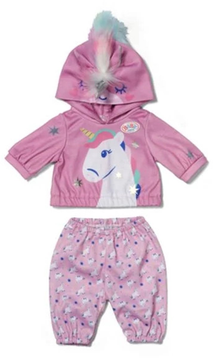Babyborn-Outfit Einhorn 43 cm | 2 Stk