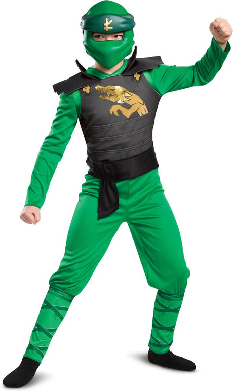 Verkleidung Lego – Ninjago, Lloyd Legacy Jumpsuit Classic, Größe S (4–6 Jahre), Jungen