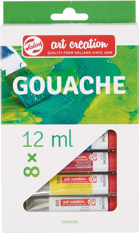 Talens Art Creation Gouache-Set 8x12ml