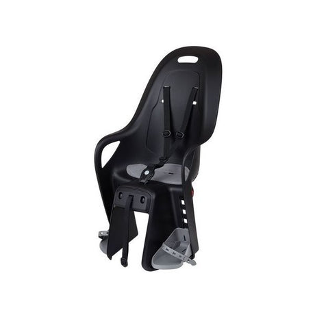 Polisport-Kindersitz hinter Koari CFS – Trägermontage – schwarzgrau