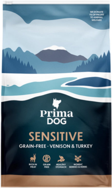 Primadog Hundefutter Hirsch Truthahn – getreidefrei – 3 Kilo