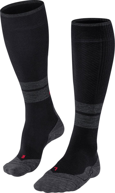Falke TK Energy mit Kompressionswolle Funktionsmaterial Wandersocken Damen Schwarz - Größe 35-38 W2