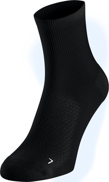 Odlo Essentials knöchellange Socken – Unisex – Schwarz – 42–44