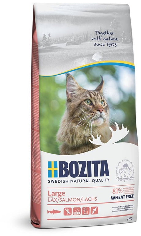 Bozita groß weizenfrei – 2 kg – Lachs