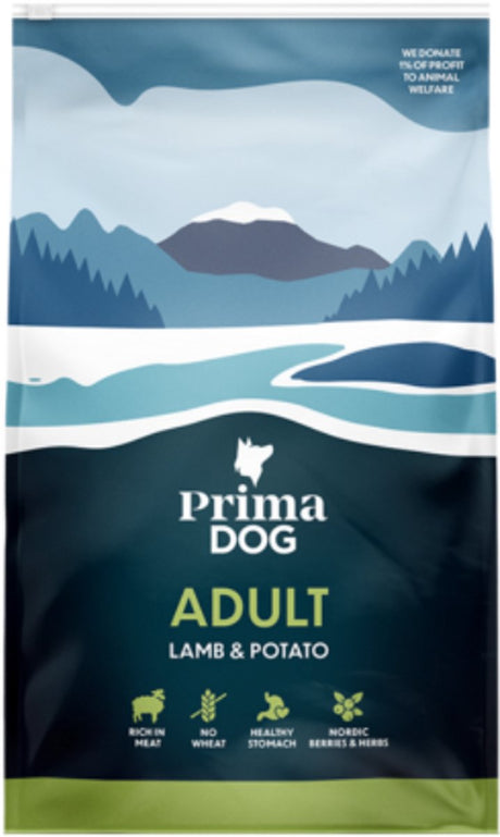 Primadog Hundefutter Lammkartoffel für Erwachsene – 3 Kilo