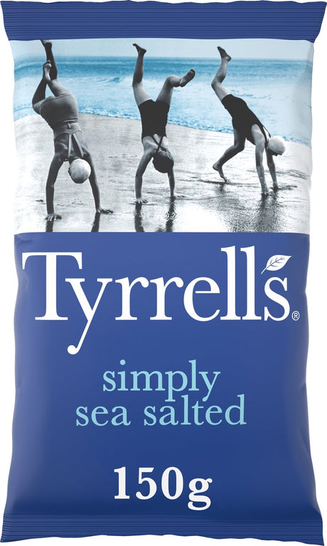 Tyrrells einfach mit Meersalz gesalzen – Chips – 8x150 Gramm