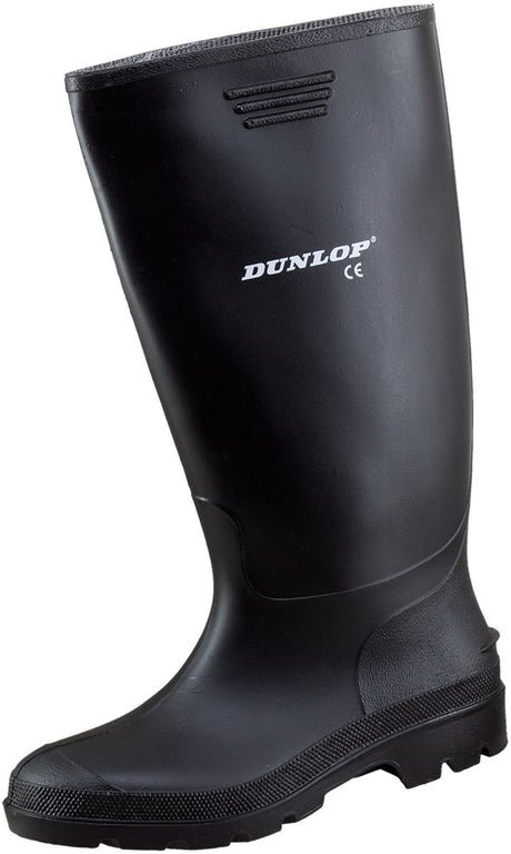 Dunlop regenlaarzen zwart eu 35 man,vrouw