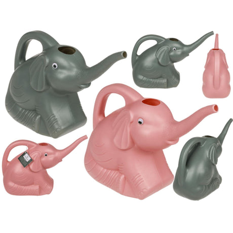 Ootb Gießkanne Elefant 2l 29x11x20cm rosa grün