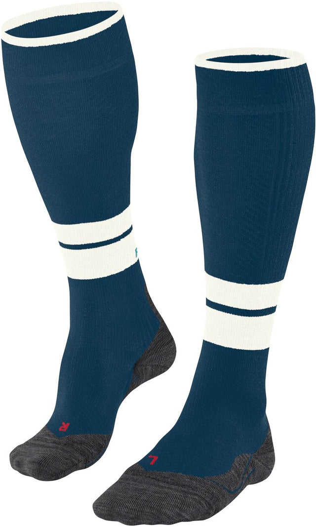 Falke tk energy met compressie wol functioneel materiaal wandelsokken heren blauw - maat 43-46 w3 43-46