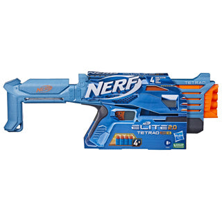 Hasbro Nerf Elite Tetrad – Batterien für Nerf-Blaster