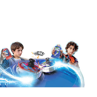 Silverlit Spinner Mad 2 Deluxe Battle Pack – 2 Shaker, 2 Spinner, 1 Kampfarena