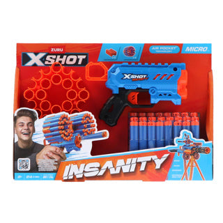 X-shot Insanity Micro (24 Darts) | 3 Stück