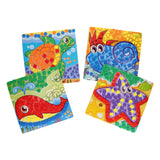 Mosaikhandwerk marine Tiere