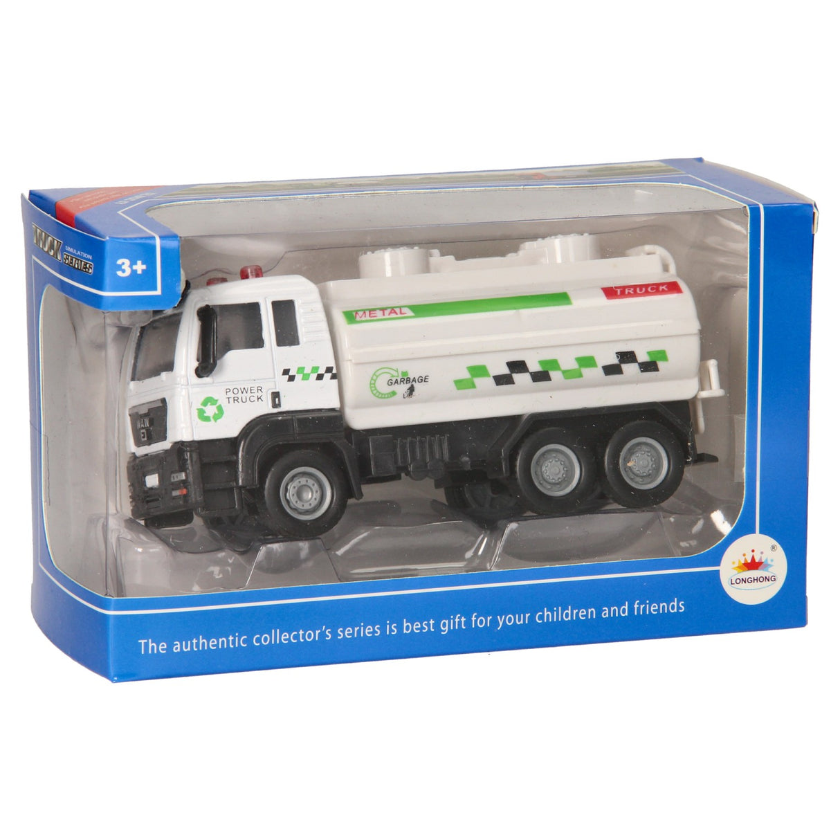 Kommunale Werke aus Druckguss – Recycling-LKW