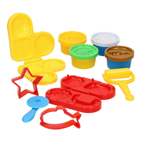 Fast-Food-Ton-Set – 4 Tontöpfe – 10-tlg.