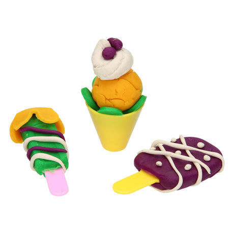 Eis am Stiel-Set aus Ton – 4 Tontöpfe
