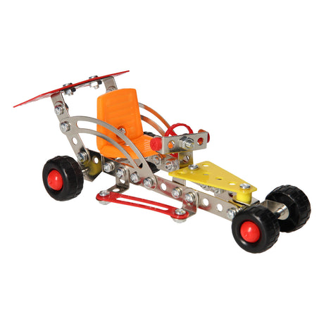 Lobbes Toys BV Construction Metall-Rennwagen, 109-tlg.