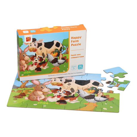 Puzzle Bauernhof, 24-tlg.