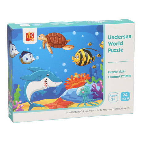 Lobbes Puzzle Unterwasserwelt, 24-tlg.
